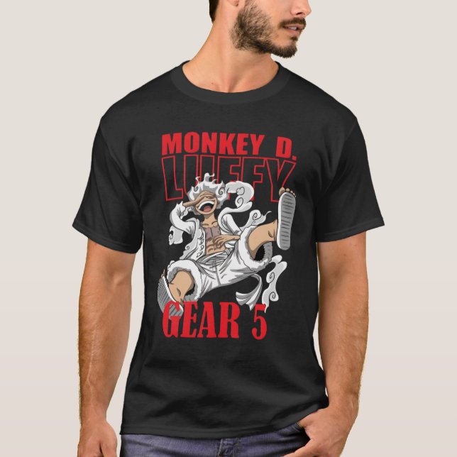 Gear 5 Luffy T-Shirt (Vorderseite)