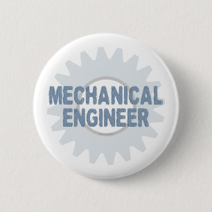 Gear Blue Gray für Maschinenbauer Button