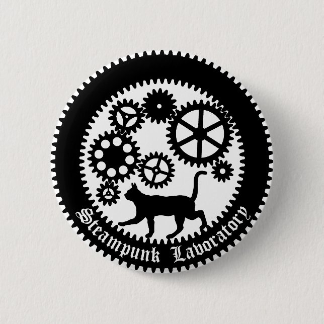 Gear Cat Button (Vorderseite)