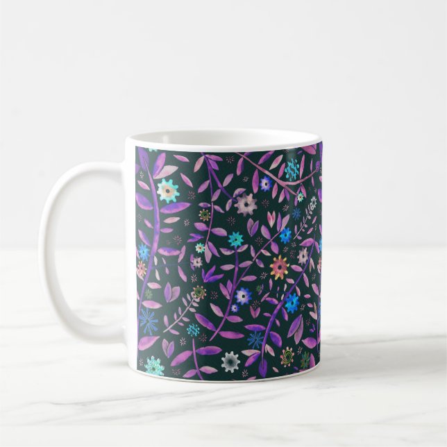 Gear Flower / Zahnradblume Kaffeetasse (Links)
