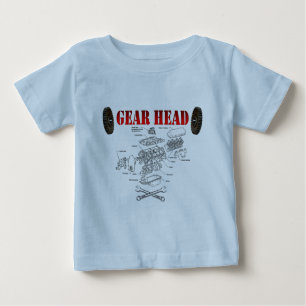 GEAR HEAD BABY T-SHIRT