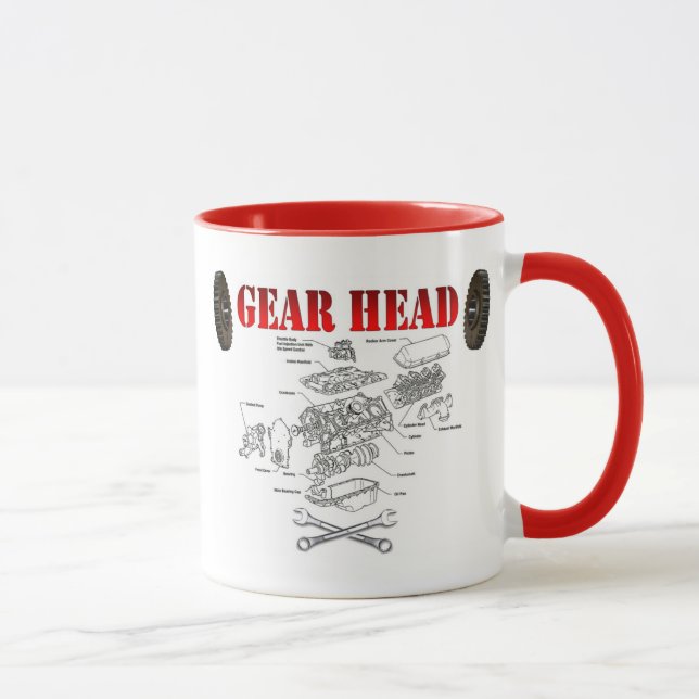 GEAR HEAD TASSE (Rechts)