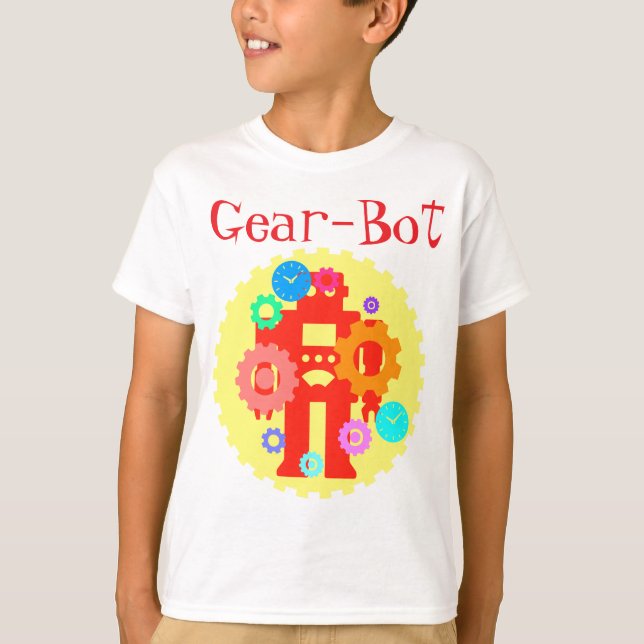 Gear Robot T-Shirt (Vorderseite)