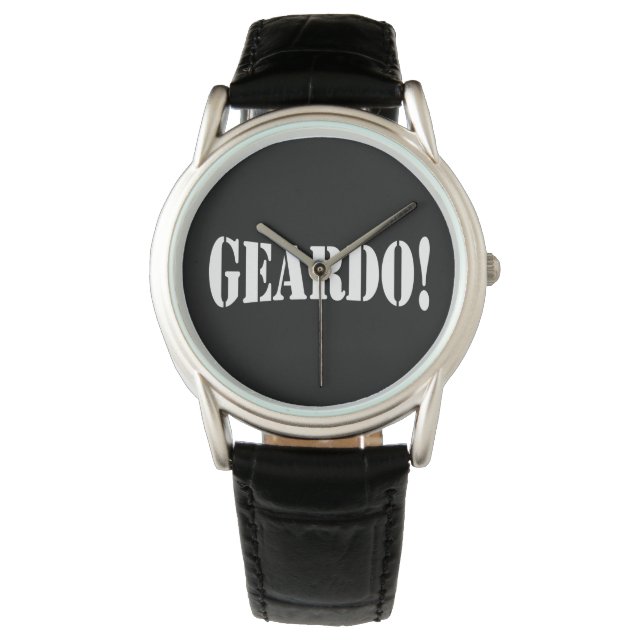 GEARDO! ARMBANDUHR (Vorderseite)