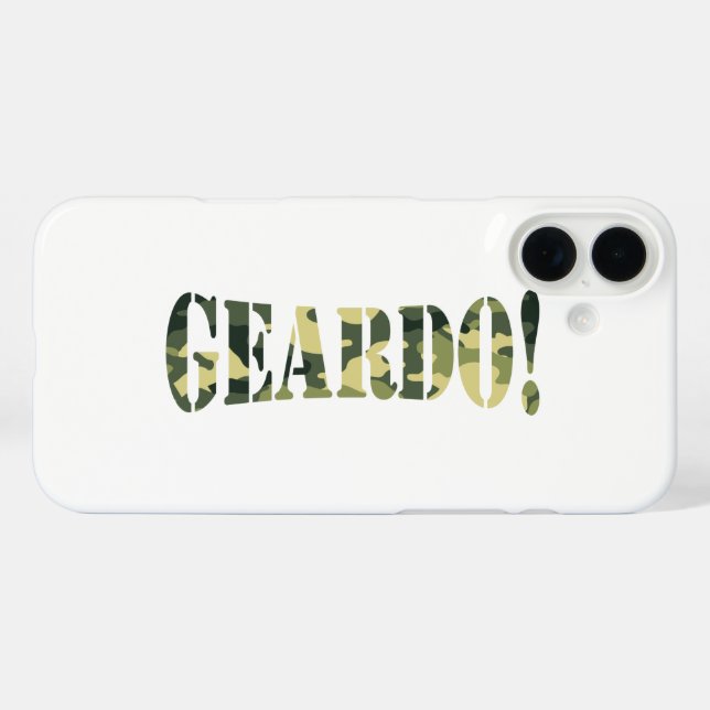 GEARDO! CAMOUFLAGE Case-Mate iPhone HÜLLE (Rückseite (Horizontal))