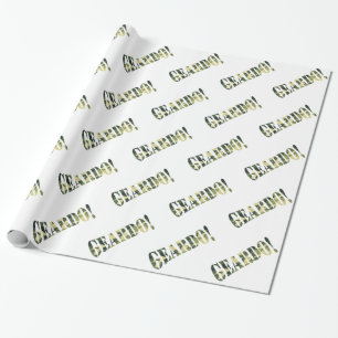 GEARDO! CAMOUFLAGE GESCHENKPAPIER