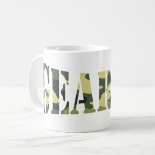 GEARDO! CAMOUFLAGE KAFFEETASSE