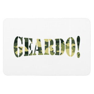 GEARDO! CAMOUFLAGE MAGNET