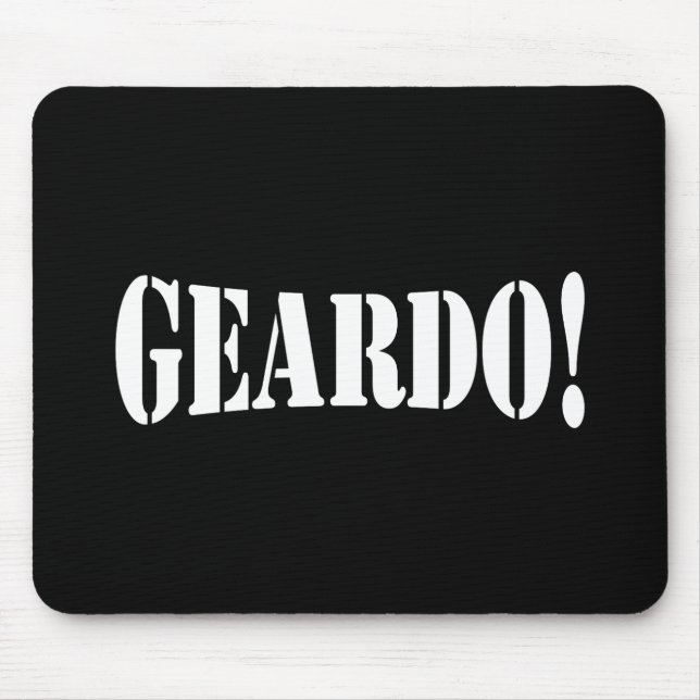GEARDO! MOUSEPAD (Vorne)
