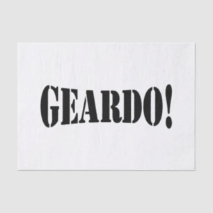 GEARDO! SEIDENPAPIER