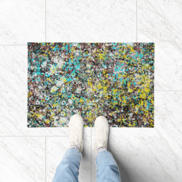 Geared Toward Abstract Art Design Lover Fußmatte