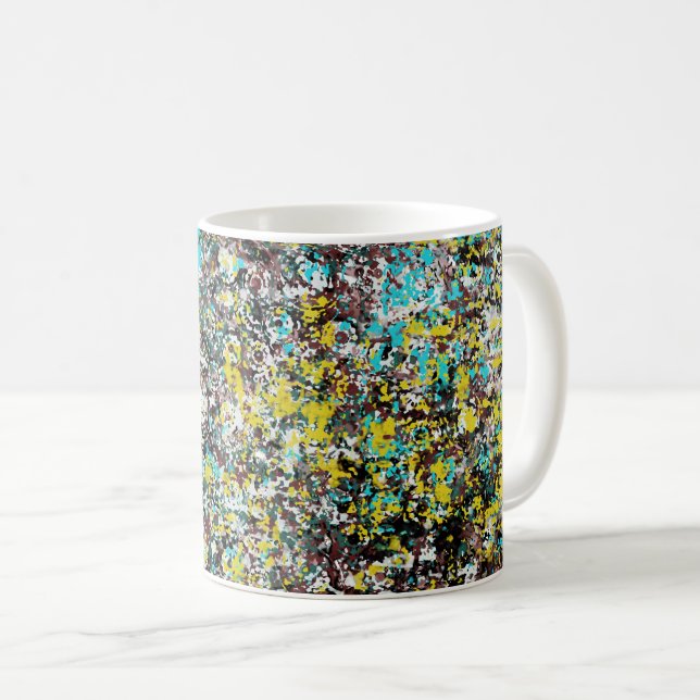 Geared Toward Abstract Art Design Lover  Kaffeetasse (VorderseiteRechts)