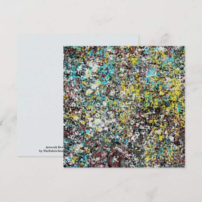 Geared Toward Abstract Art Design Lover Karte (Vorne/Hinten)