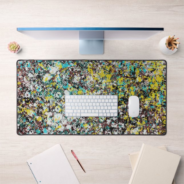 Geared Toward Abstract Art Design Lover Schreibtischunterlage (Büro 1)