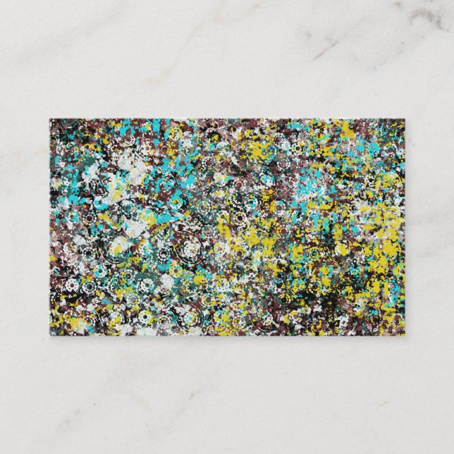 Geared Toward Abstract Art Design Lover  Visitenkarte (Vorderseite)