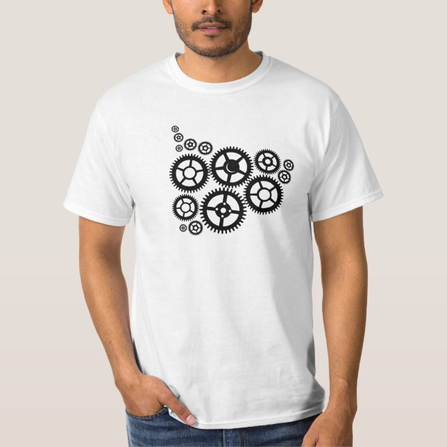 Gearpunk - ein steampunk Gang-Shirt T-Shirt (Vorderseite)