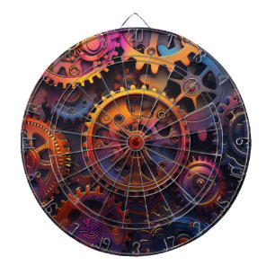 Gears Dartboard Dartscheibe