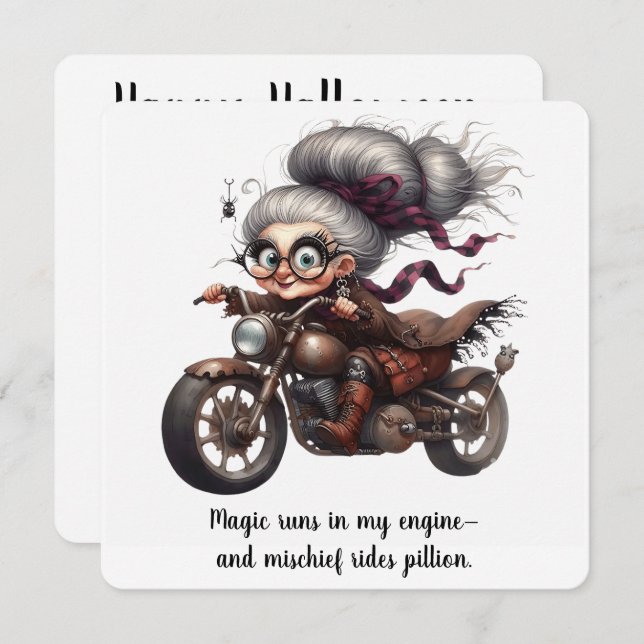 Gears, Ghouls und Granny Glam (Vorne/Hinten)