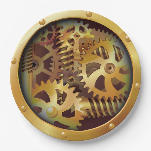 GEARS PAPPTELLER (Vorderseite)