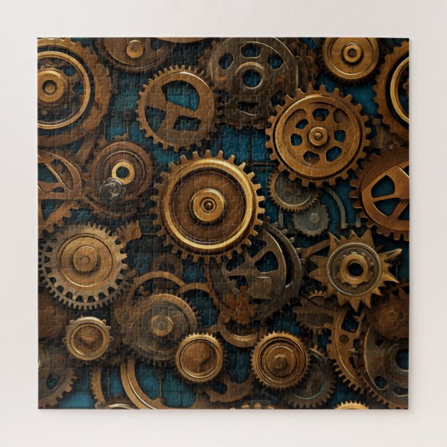 Gears Pattern Puzzle (Vertikal)