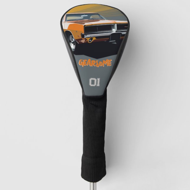 Gearsome Golf Headcover (Vorderseite)