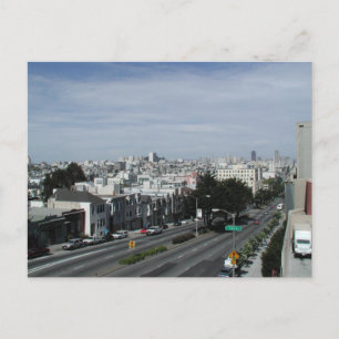 Geary & Lyon Streets San Francisco Postcards Postkarte