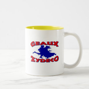 Geaux Zydeco Zweifarbige Tasse