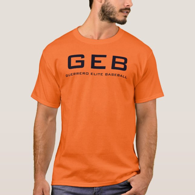GEB, GUERRERO-AUSLESE-BASEBALL T-Shirt (Vorderseite)