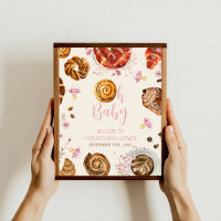 Gebäck & Schnuller Girl Baby Dusche Willkommen