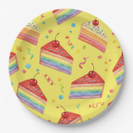 Gebäck und Streamer von Natasha Us Pappteller