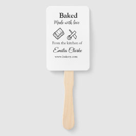 Gebacken mit Liebe Bäckerei Unternehmen hinzufügen Fächer