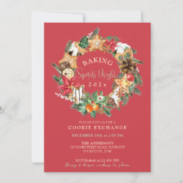 Gebacken mit Liebe Gingerbread Cookies tauschen Einladung