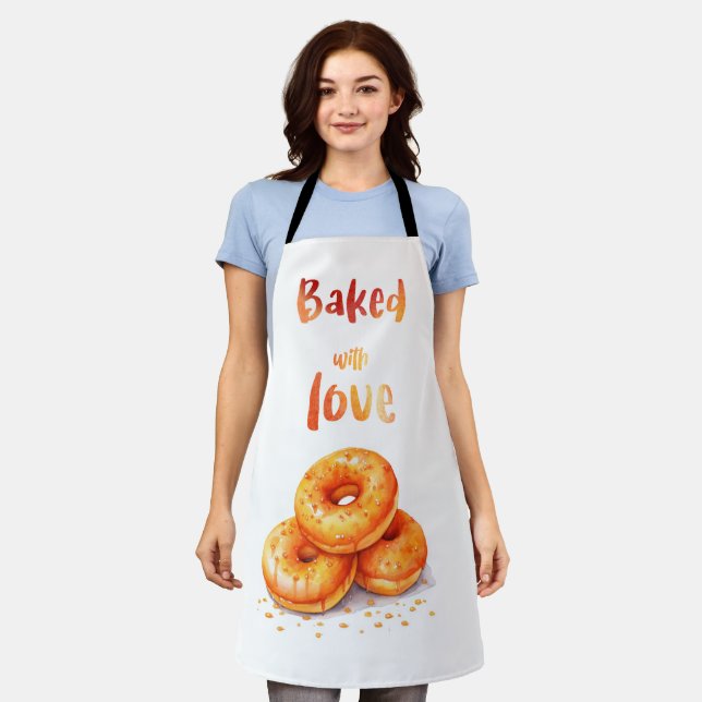 gebacken mit Liebe Schürze (Getragen)