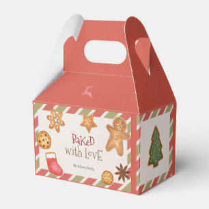 Gebacken mit Liebe Weihnachtsgeschenk Geschenkschachtel