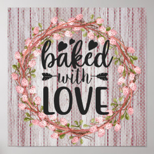 gebacken poster
