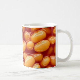 Gebackene Bohnen Kaffeetasse