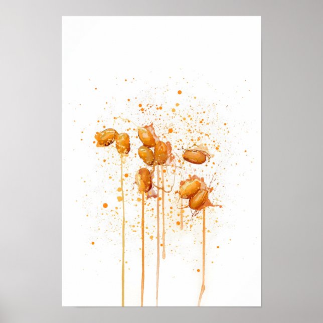 Gebackene Bohnen Poster (Vorne)