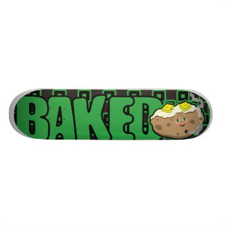 Gebackenes Skateboard