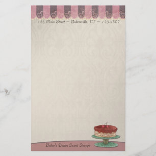 Gebackenes Waren-Briefpapier Briefpapier