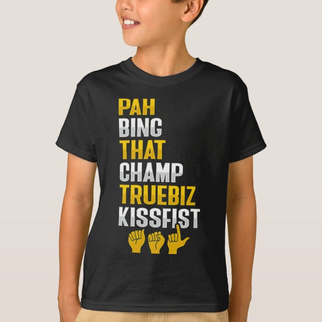 Gebärde ASL gehörloses Bewusstsein für Hörverlust  T-Shirt (Vorderseite)