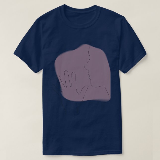 Gebärdensprache 1 T-Shirt (Design vorne)