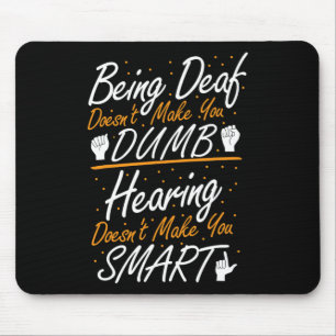Gebärdensprache - Asl Deaf Pride Mousepad