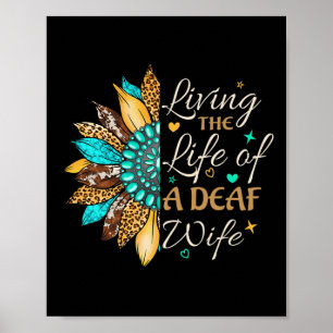 Gebärdensprache, die das Leben einer stolzen, tödl Poster