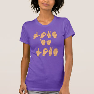 GEBÄRDENSPRACHE FÜR LIEBE IST LIEBE T-Shirt