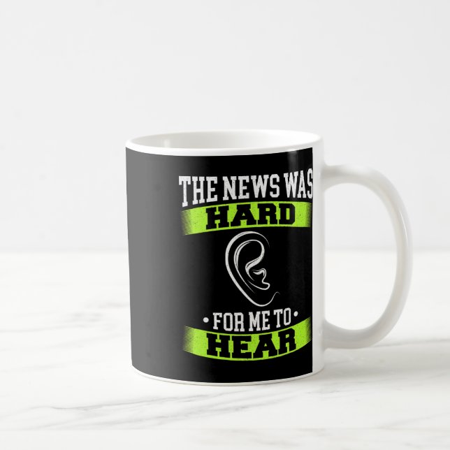 Gebärdensprache Handdolmetscher als tiefes Bewusst Kaffeetasse (Rechts)