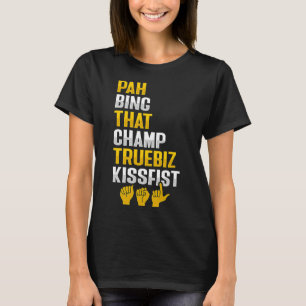 Gebärdensprache Handgeste Gehörlos Gehörverlust Be T-Shirt