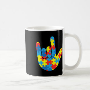Gebärdensprache Liebe ASL Autismus Geschenk Bewuss Kaffeetasse