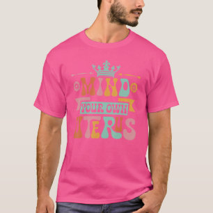 Gebärmutter Bunte Feministische Ermächtigung Fraue T-Shirt