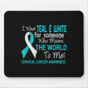 Gebärmutterhalskrebs für jemanden, der Welt für mi Mousepad
