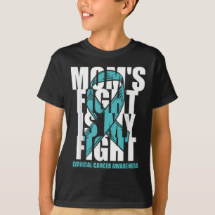 Gebärmutterhalskrebs Monat Aquamarine Mamas T-Shirt